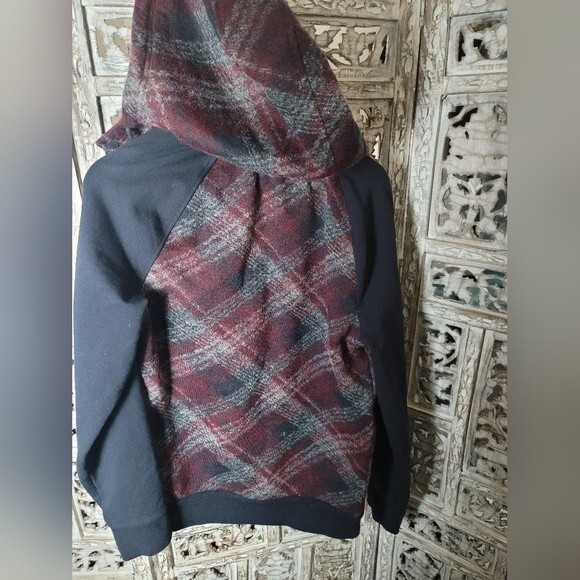 Armani Exchange Womens Varsity Button up Wool Blend Coat - Picture 5 of 12